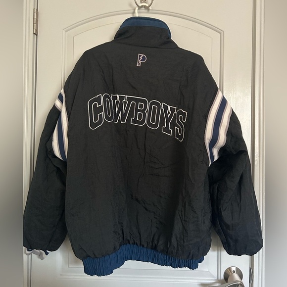 Dallas Cowboys NFL Vintage 90s Pro Player Reversible Jacket L - Picture 9 of 15